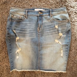 Torrid Denim Skirt